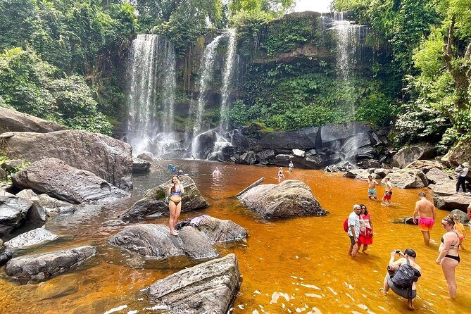 Kulen Waterfall ,Banteay Srei and Pre Rup temple Sunset-Siem Reap - An In-Depth Look at the Tour Experience