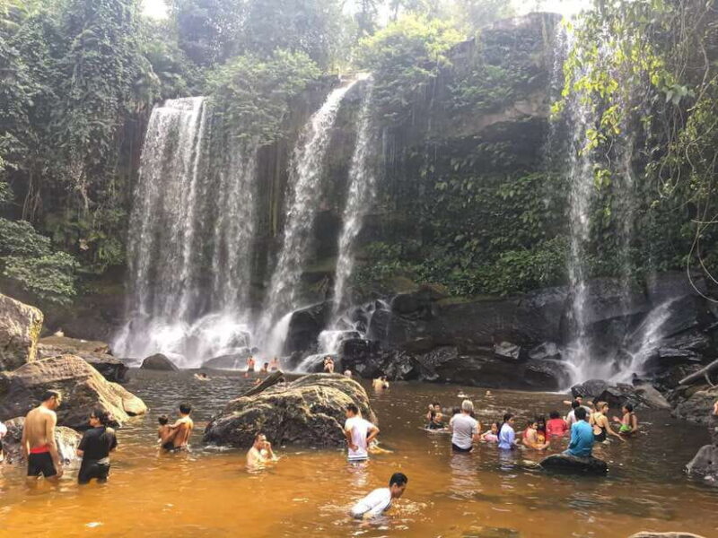 Kulen Waterfall Park with Small Groups & Guide tour - Leper King Temple: A Touch of Ancient Heritage