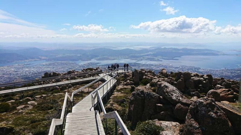 Kunanyi & Mt Wellington Explorer Bus: One-Way Bus Pass - A Scenic Journey to the Top of Tasmania