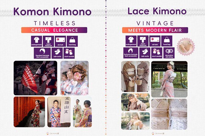 Kyoto Gion Kimono Dressing with Hairstyle & Photoshoot - Hairstyling and Upgrades