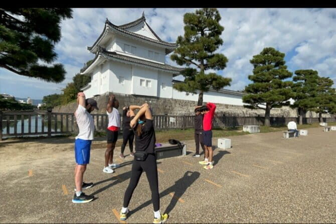 Kyoto Heritage Run - Venture through historical Kyoto landmarks - Starting Point and Initial Impressions