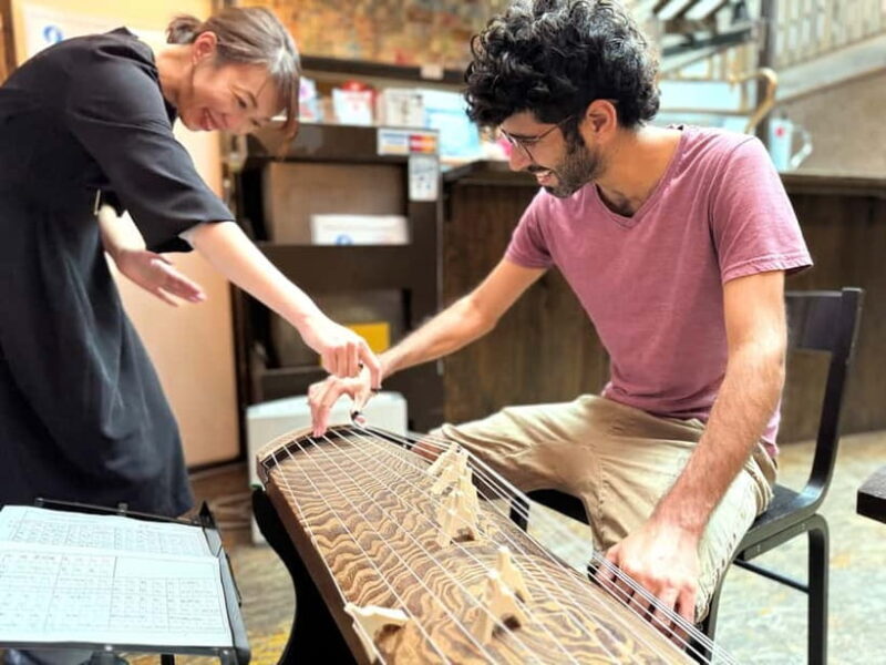 Kyoto: Japanese Koto Musical Instrument Class - Key Points