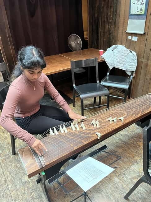 Kyoto: Japanese Koto Musical Instrument Class - The Sum Up