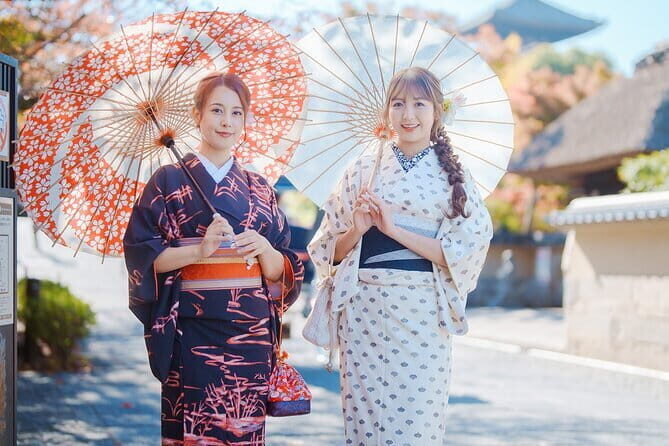Kyoto Kimono Rental Chamatsu Ladies Plan with Hair Set - The Sum Up