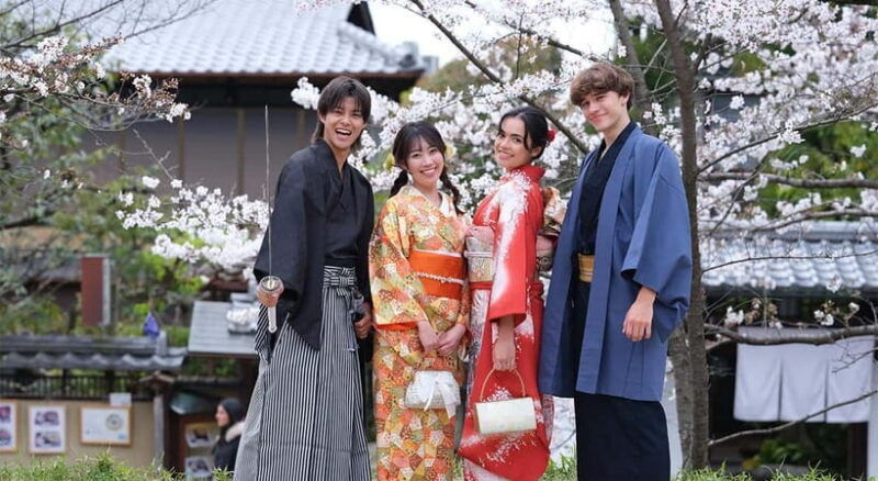 Kyoto Kimono Rental mimosa Kimono/Yukata Rental Couple Plan - What Makes the Mimosa Kimono/Yukata Rental Special?