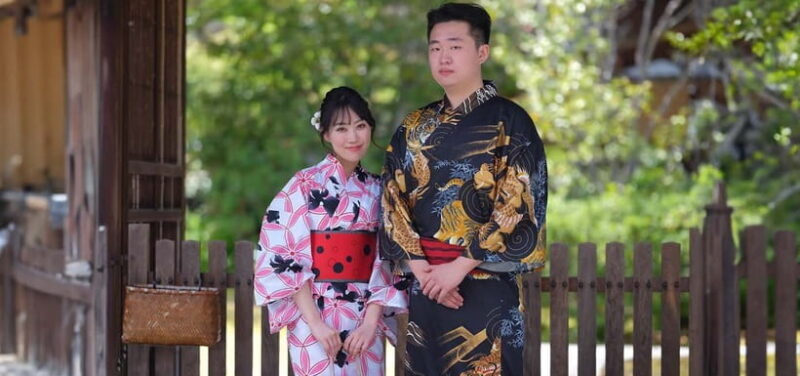 Kyoto Kimono Rental mimosa Kimono/Yukata Rental Couple Plan - Who Will Love This Experience?