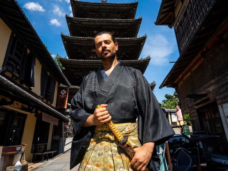 Kyoto Kimono Rental mimosa Samurai PlanFeel the History - An Authentic Way to Feel Like a Samurai
