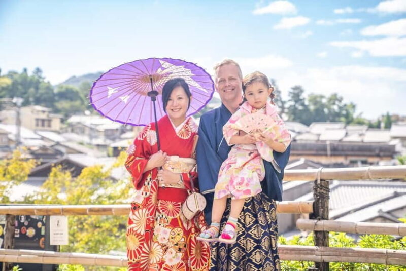 Kyoto Kimono Rental mimosaKimono/Yukata Rental Family Plan - The Sum Up