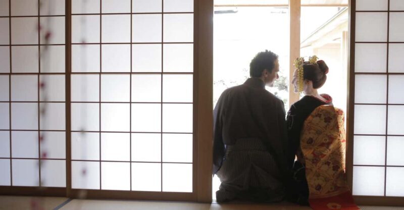 Kyoto kiyomizu Temple : Maiko and Samurai Couple Photoshoot - Key Points