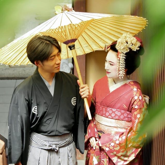 Kyoto kiyomizu Temple : Maiko and Samurai Couple Photoshoot - FAQ