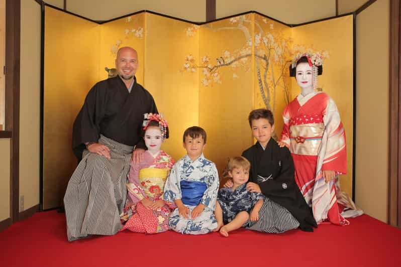 Kyoto kiyomizu Temple : Maiko and Samurai Family Photoshoot - Key Points