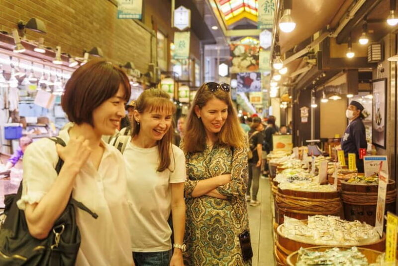Kyoto: Local Food Tasting Tour at the Nishiki Market - Shopping and Food in the Basement