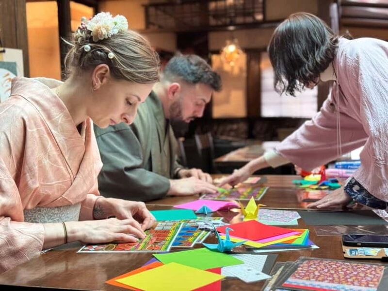 Kyoto: Mindfulness Origami Workshop, Limited 10/610/9 - The Value of the Experience