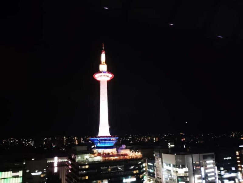 Kyoto: Station and Tower Night Tour with Light Show - Exploring Kyoto Station at Night
