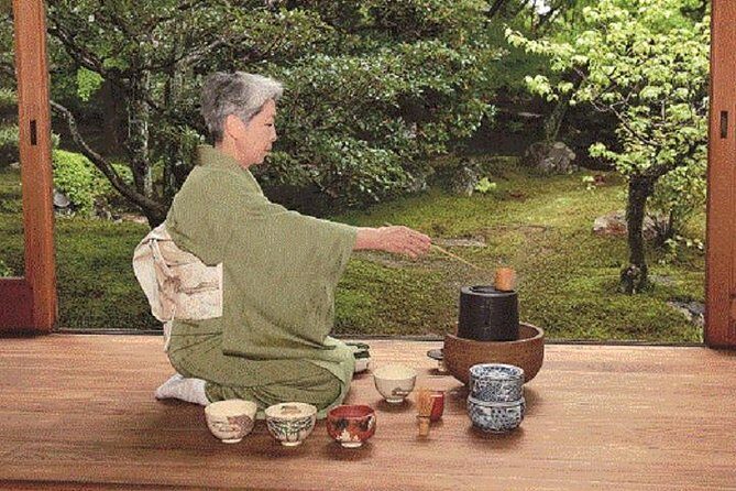 KYOTO Tea Ceremony with kimono near by Imamiya Jinjya Shrine - Key Points