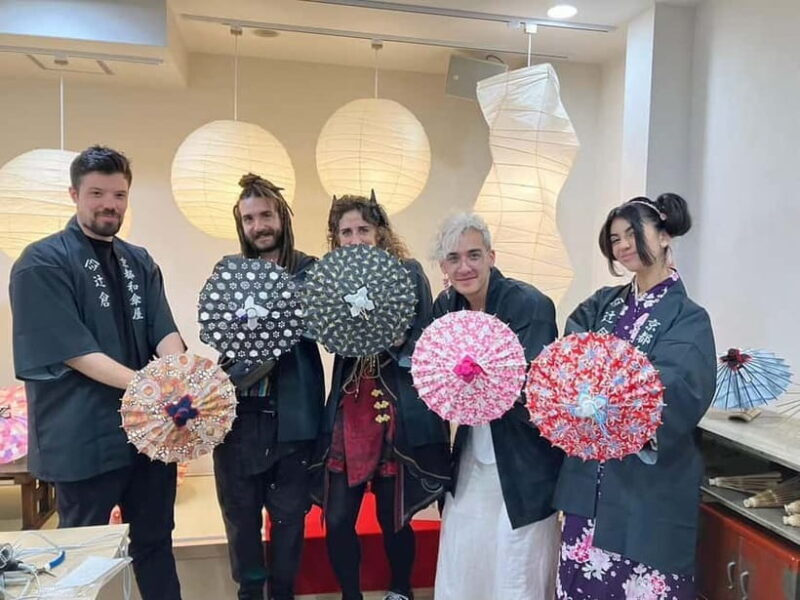 Kyoto: Traditional Mini Umbrella Making Workshop - What’s Included and How the Process Works