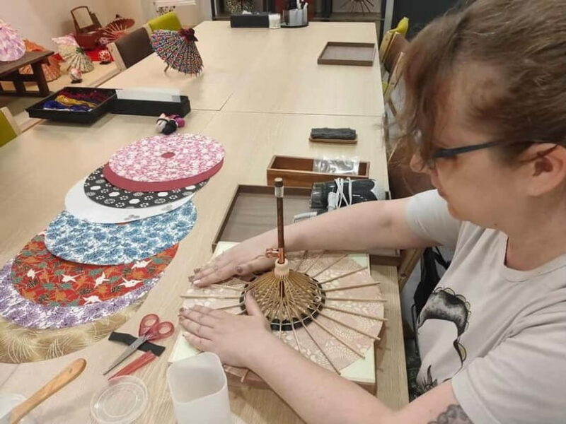 Kyoto: Traditional Mini Umbrella Making Workshop - The Experience from a Traveler’s Perspective