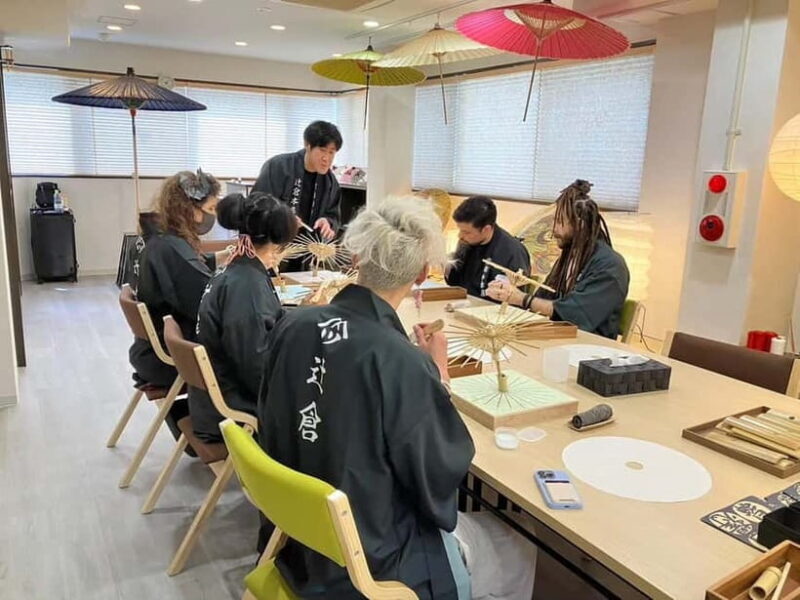 Kyoto: Traditional Mini Umbrella Making Workshop - Practical Details and Considerations