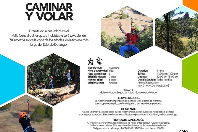 La Pirámide Park / WALK AND FLY (Zipline) - Discovering La Pirámide Park and the Zipline Adventure