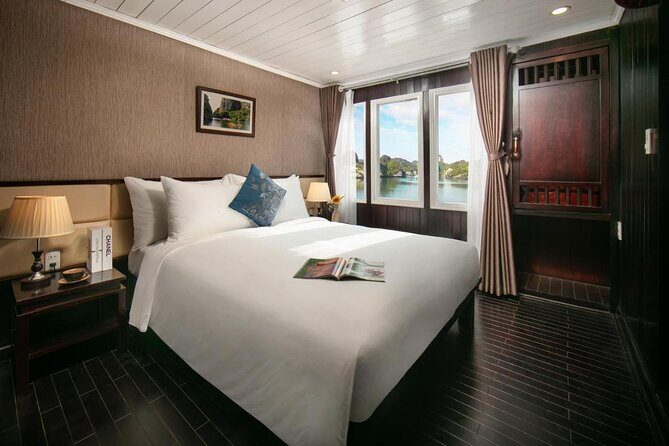 La Regina 2 days tour in Halong Bay & Bai Tu Long Bay - 4 star - Day 1: Exploring Bai Tu Long Bay & Cave Adventures