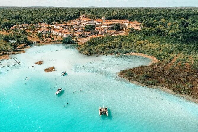 Lagoon of 7 colors from Costa Maya - Boat Tour and transportation - Key Points
