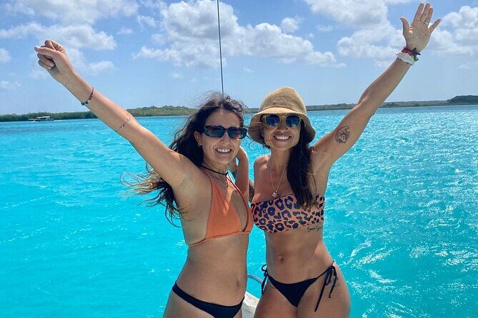 Lagoon of 7 colors from Costa Maya - Boat Tour and transportation - FAQ