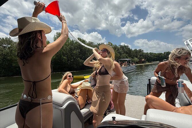Lake Austin Gone Wild BYOB Party Boat up to 12 guests - The Sum Up