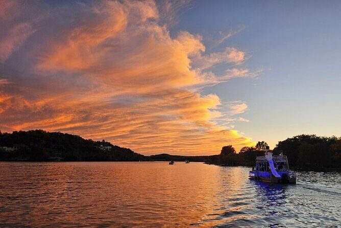 Lake Austin Sunset Boat Cruise 1 - Hour Scenic Tour BYOB - Key Points