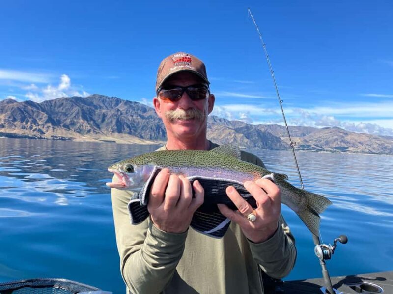 Lake Hwea: 6 hour Fishing Adventure by Boat - Key Points