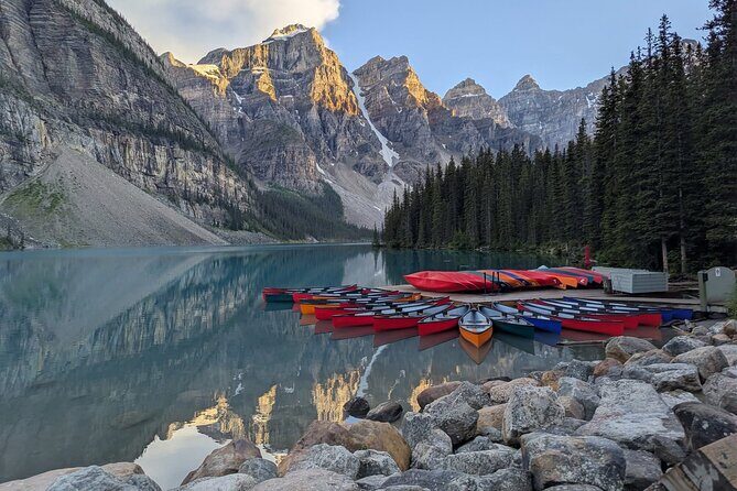 Lake Louise and Moraine Shared Shuttle From Calgary,Canmore,Banff - Key Points