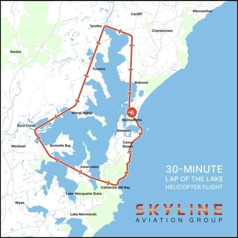 Lake Macquarie: 30-Minute Lap of the Lake Helicopter Flight - An In-Depth Look at the Experience