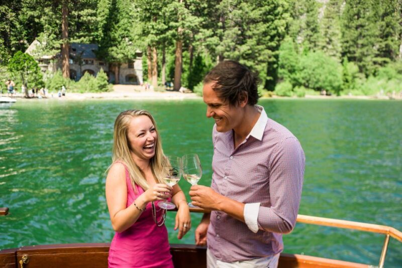 Lake Tahoe: Emerald Bay Sunset Wine Tasting Yacht Cruise - Staff and Atmosphere