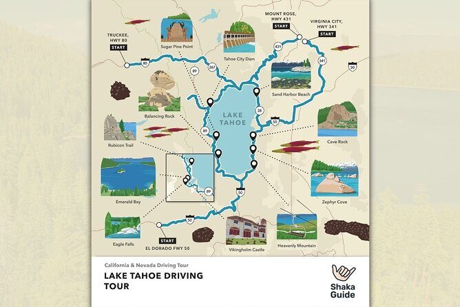 Lake Tahoe Self-Guided Audio Tour - The Bottom Line