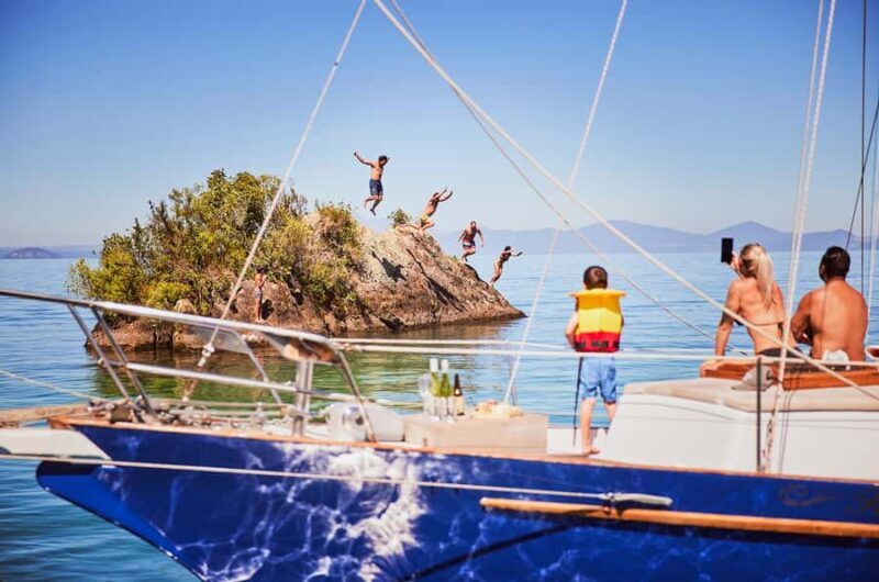 Lake Taupo: Classical Sailing to the Mori Rock Carvings - Key Points