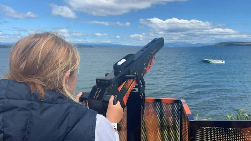 Lake Taupo: Hole in One Golf or Ball Blaster Challenge - Key Points