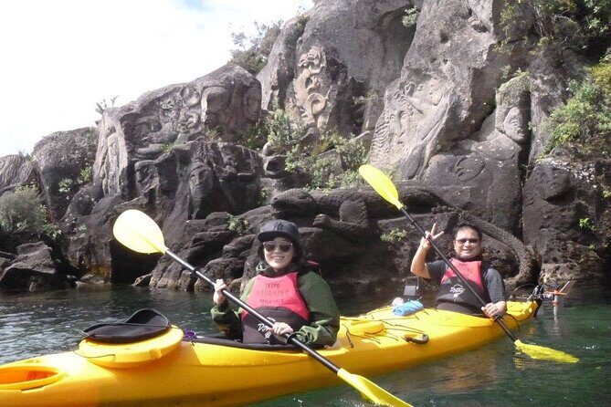 Lake Taupo - Maori Rock Carvings Package (Mountain Biking & Kayaking) - What Past Travelers Say
