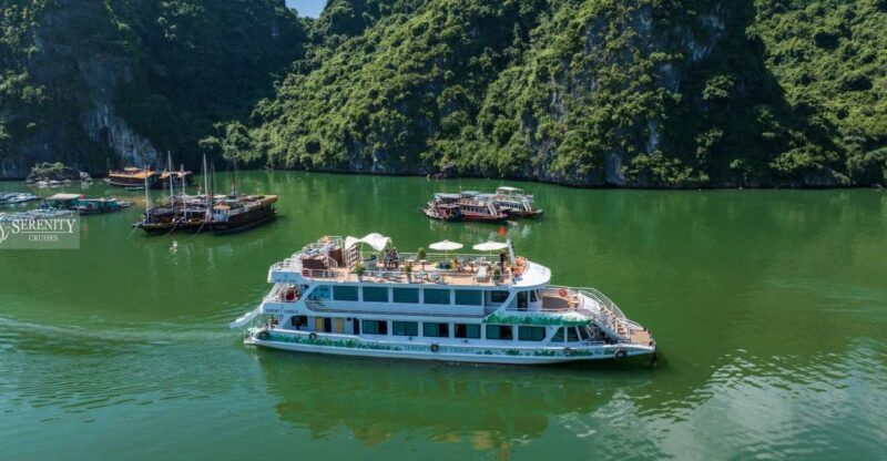Lan ha Bay 5star cruise day trip, kayaking, swimming, bike - Key Points