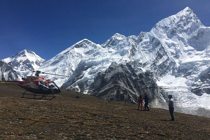 Landing at Everest Base Camp Kalapathar viewpoint by Helicopter - An In-Depth Look at the Helicopter Everest Tour