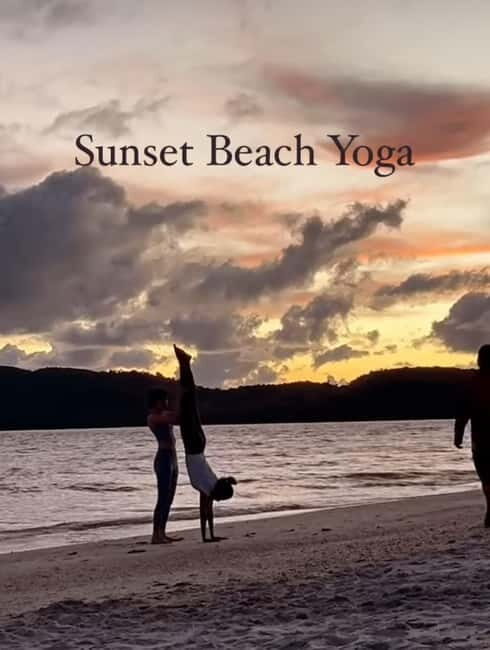 Langkawi: Enchanting Sunset Beach Yoga at Cenang Beach - An Authentic Yoga Experience on Langkawi’s Cenang Beach
