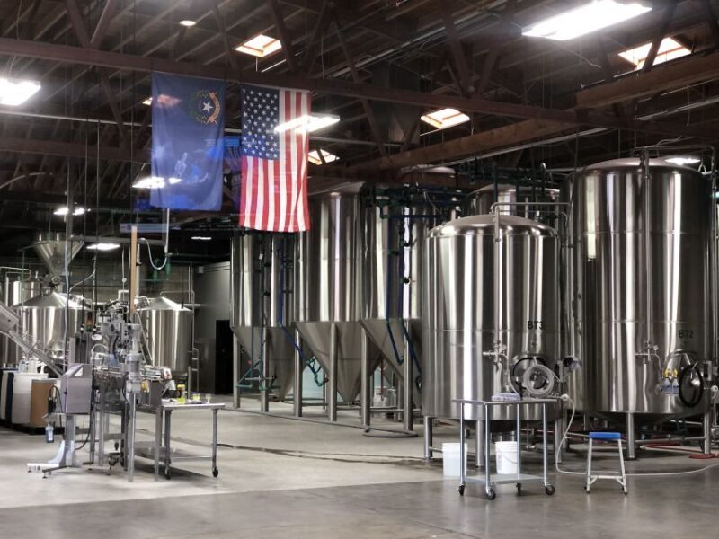 Las Vegas: Brewery Tour by Party Bus with 3 Flights of Beer - An Authentic Taste of Downtown Las Vegas