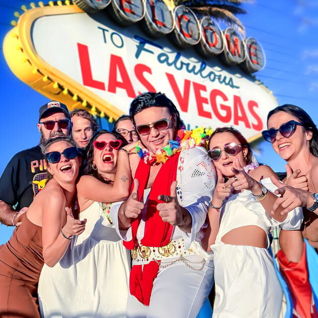Las Vegas: Elvis Wedding with Las Vegas Sign Photos Included - The Sum Up