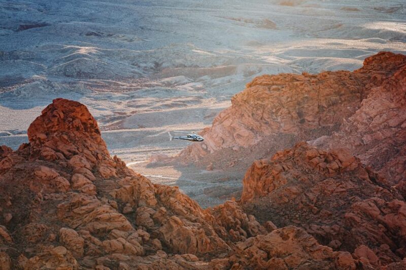Las Vegas: Grand Canyon Heli Tour and Valley of Fire Landing - An Impressive 3-Hour Aerial Journey Through Nevada’s Highlights