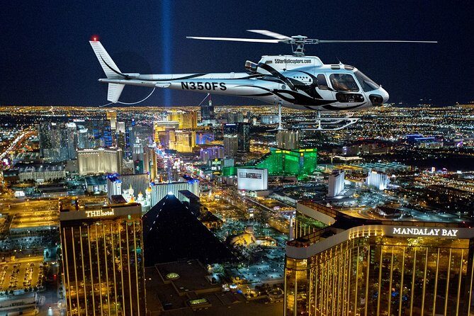 Las Vegas Helicopter Night Flight and Optional VIP Transportation - How the Tour Compares