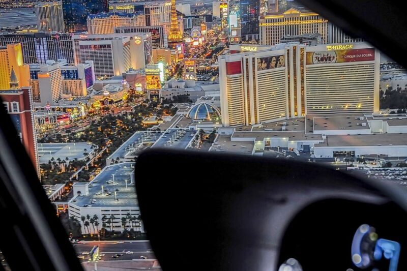 Las Vegas: Helicopter Night Flight over the Strip - Additional Options and Customizations