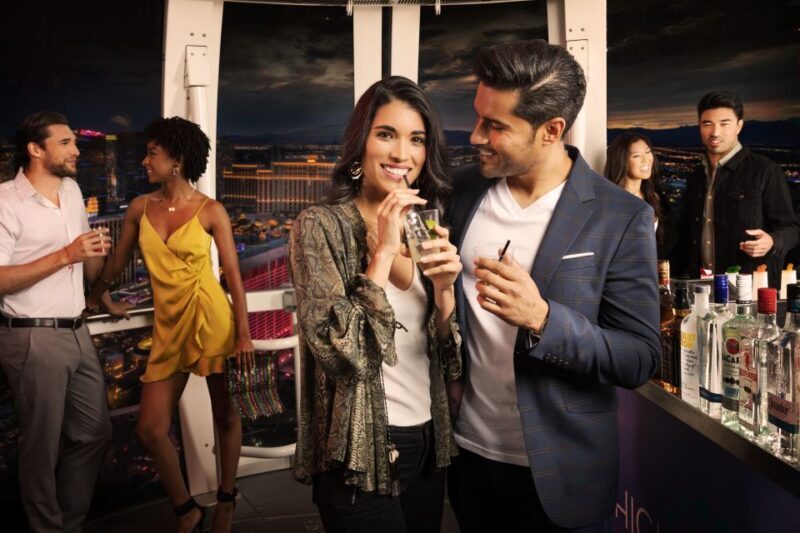 Las Vegas: High Roller Entry Ticket with In-Cabin Open Bar - What to Expect from the High Roller Experience
