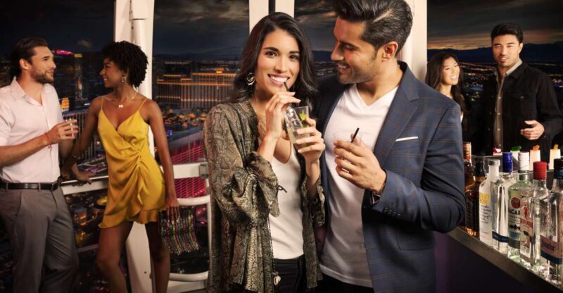Las Vegas: High Roller Entry Ticket with In-Cabin Open Bar - Views from the Top: Daytime, Sunset, or Night?