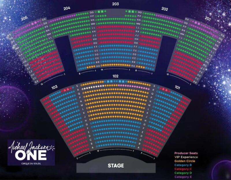 Las Vegas: Michael Jackson ONE by Cirque du Soleil Ticket - Practical Details: How to Make the Most of Your Visit