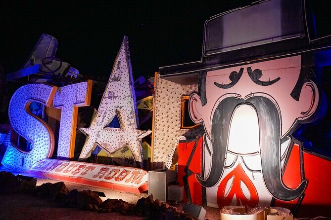 Las Vegas Night Flight by Helicopter with Neon Museum Admission - The Sum Up