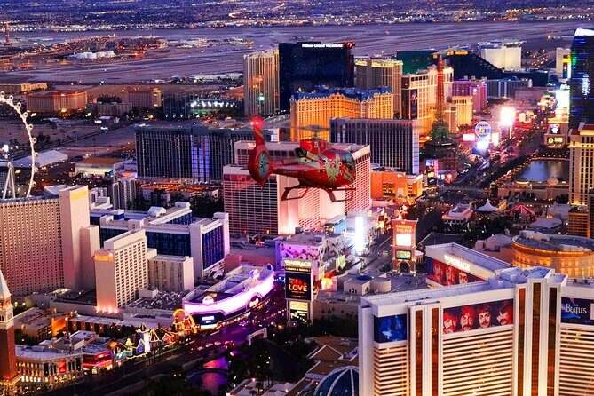 Las Vegas Night Flight with Dinner at Matteo Ristorante - Ideal for Who?