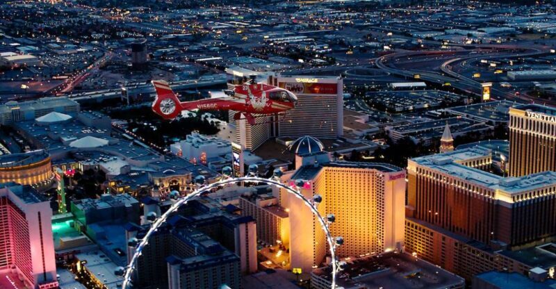 Las Vegas: Night Helicopter Flight over Las Vegas Strip - What to Expect from the Tour